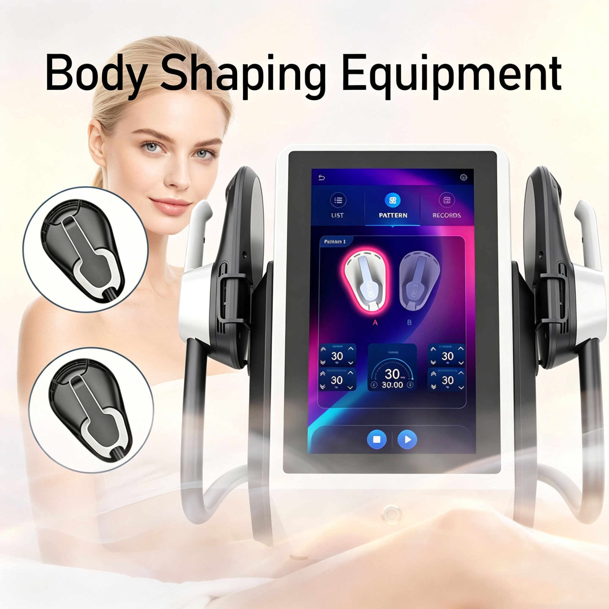 Body Brush - Neues Desktop-Muskelkraftgerät zur Körperformung und Körperkontrolle,
