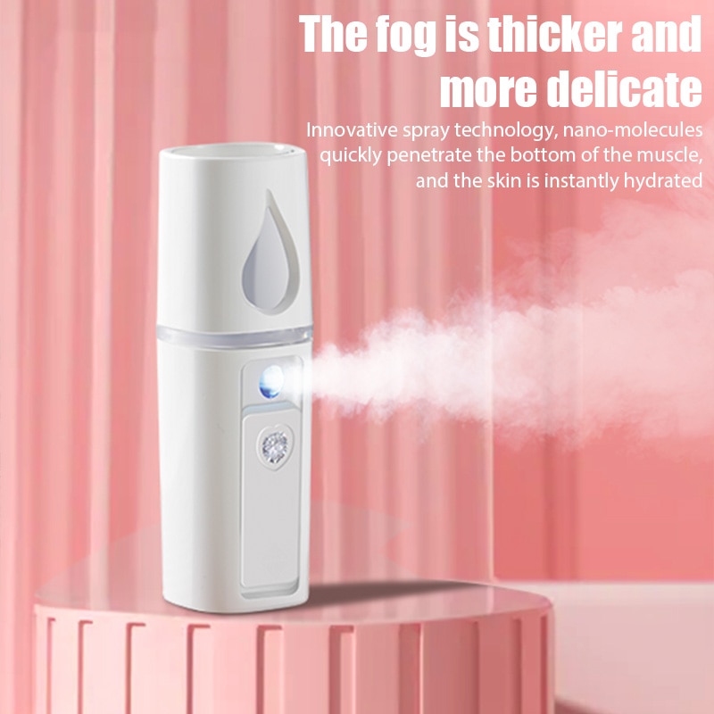 Face Steamer - 30ML Mini Tragbare Luftbefeuchter Gesichts Nano