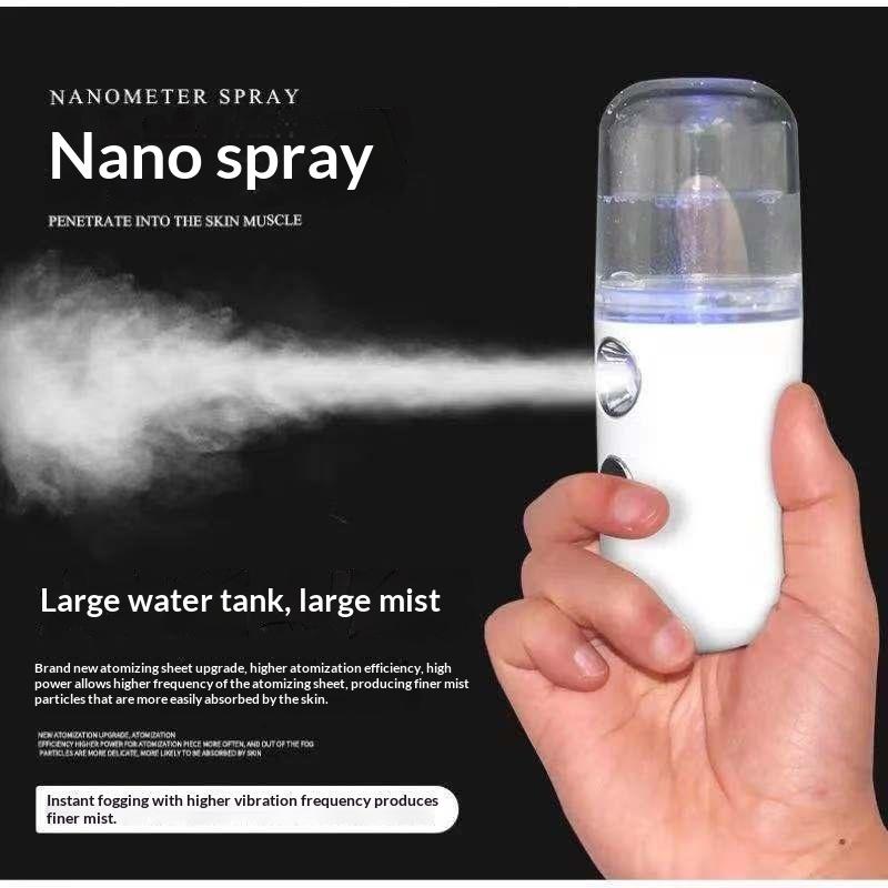 Face Steamer - 1 Set USB-Aufladbarer Nano-Nebel Gesichtssprüher Luftbefeuchter