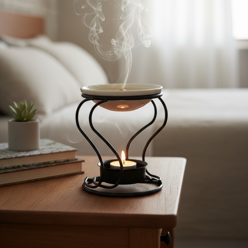 Wax Warmer - Metall Teelicht Keramik Teelicht Kerze Öl