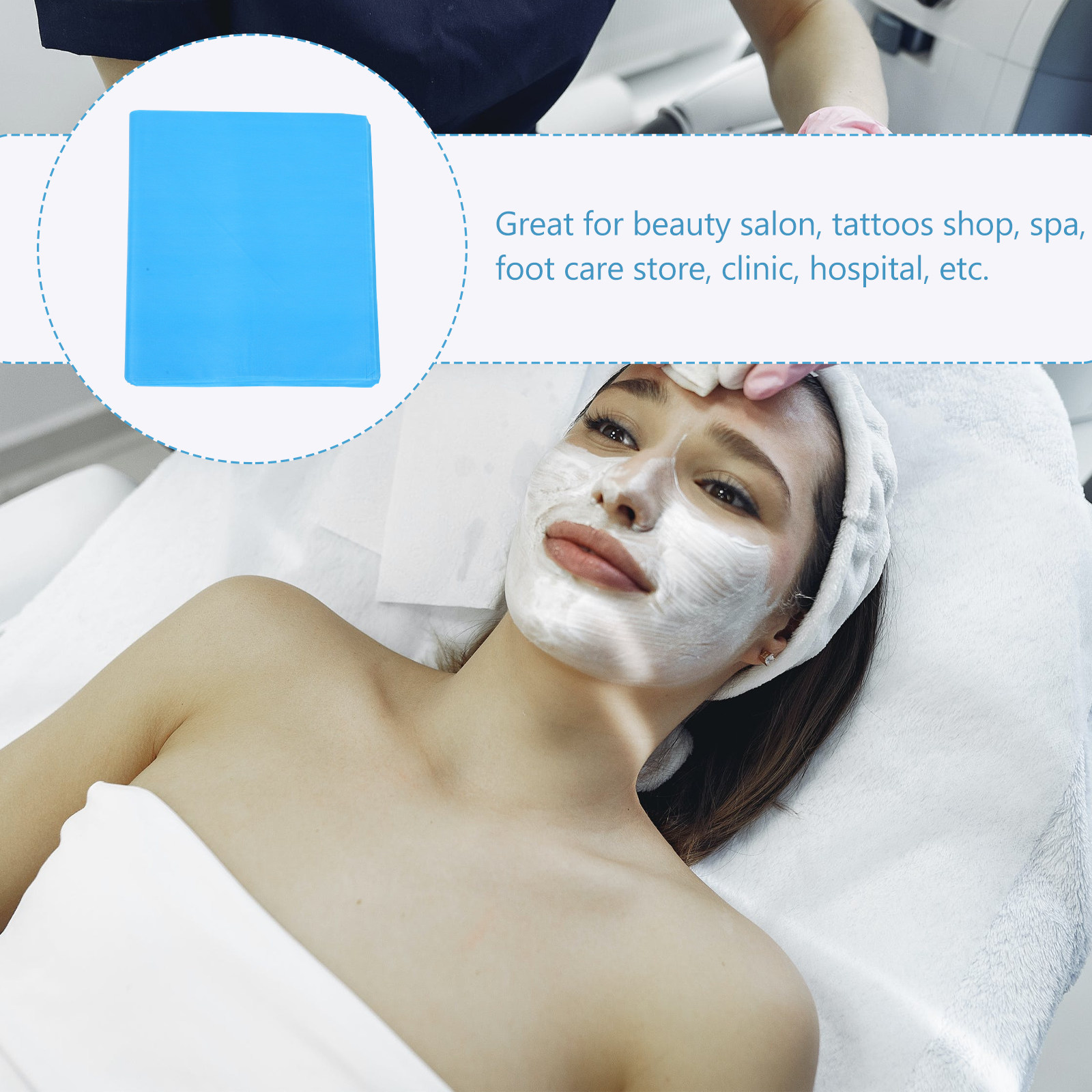 100 Blatt Einweg-Fußtücher, ve – Spa Towel Bewertung und Preis