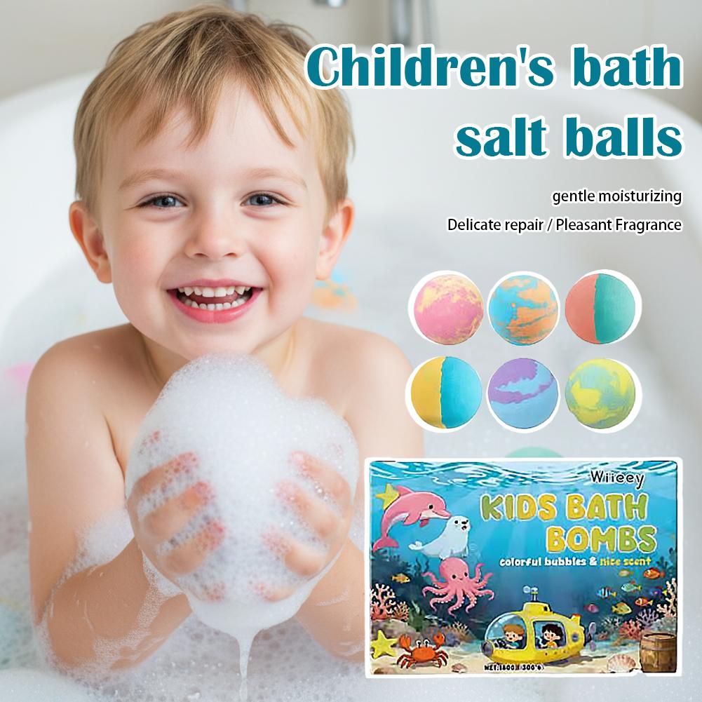 6-teiliges Kinder-Schaumbadbom – Bath Salts Bewertung und Preis