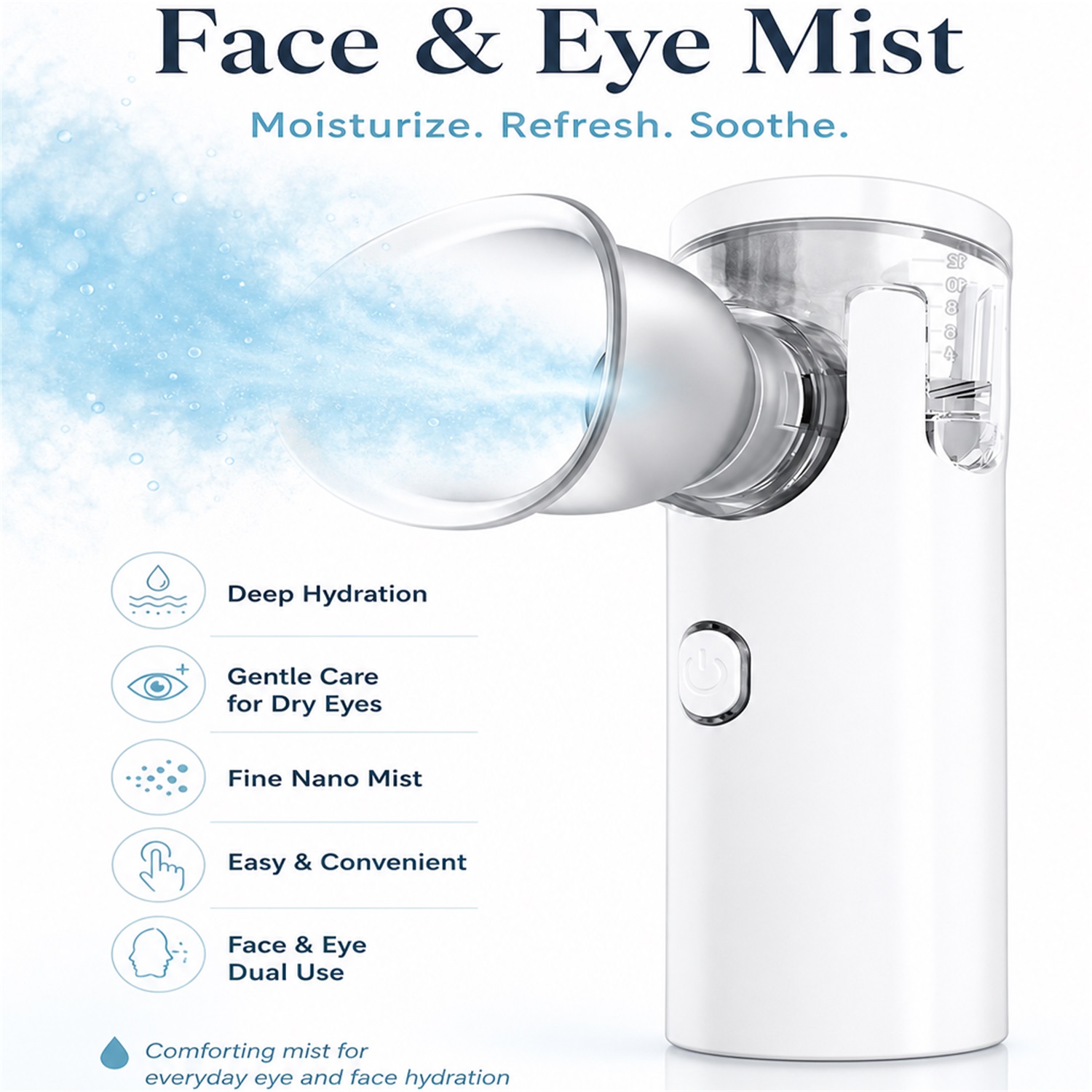 Augen-Nano-Luftbefeuchter und  – Face Steamer Bewertung und Preis