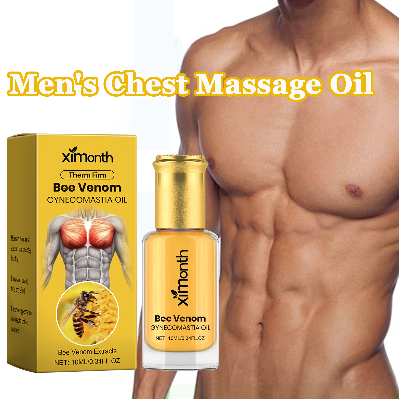 Bee Venom Brustmassageöl für M – Body Oil Bewertung und Preis