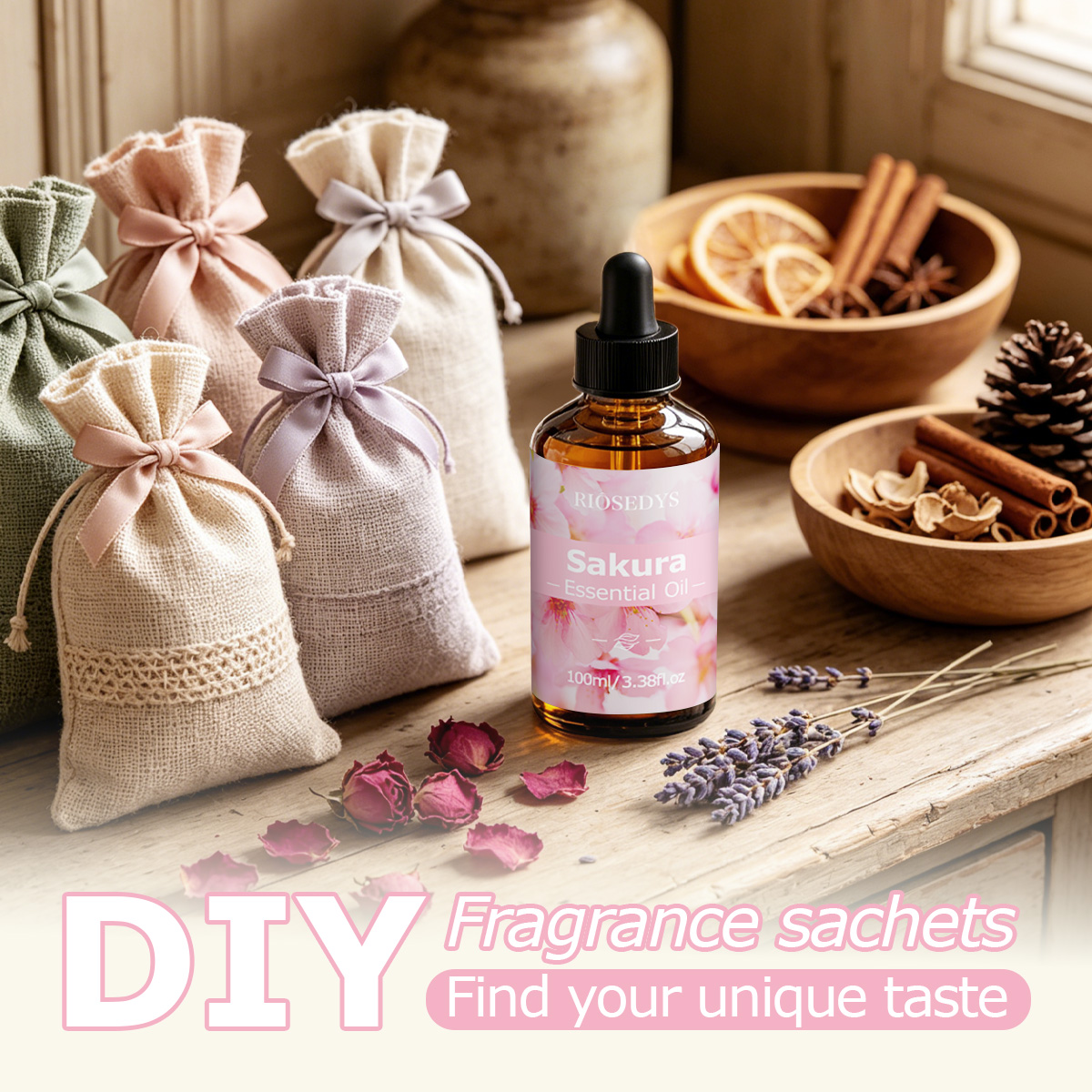 SAKURA Ätherisches Öl, frische – Aromatherapy Diffuser Bewertung und Preis