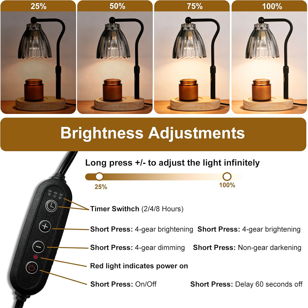 Kerzenwärmer-Lampe mit Timer,  – Wax Warmer Bewertung und Preis